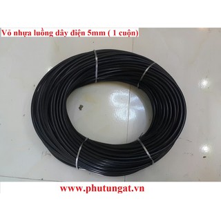 Ống nhựa chống trầy luồng dây điện 5mm ( nguyên cuộn)
