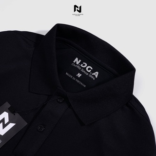 Áo Polo Nam Đen Basic N.GG.A Chất Cotton