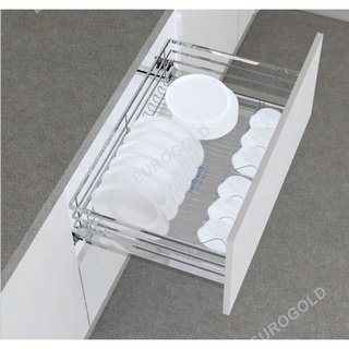 KỆ XOONG NỒI,  DẸT ĐA NĂNG, GẮN CÁNH TỦ ÂM- EP60 - EP90 THƯƠNG HIỆU EUROGOLD.