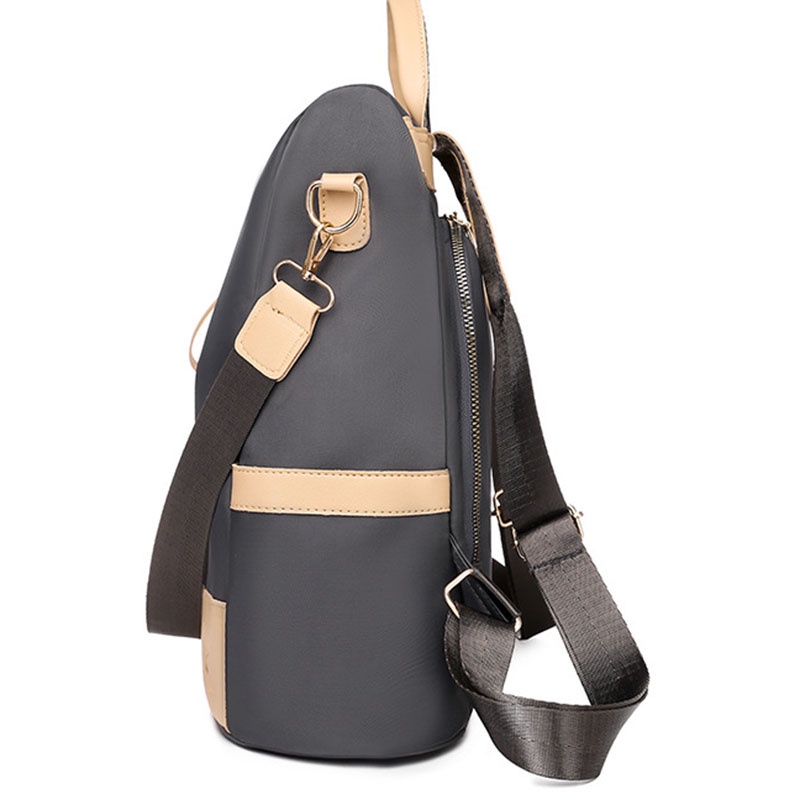 Ba lô du lịch IELGY chống trộm bằng vải oxford thời trang cho nữ