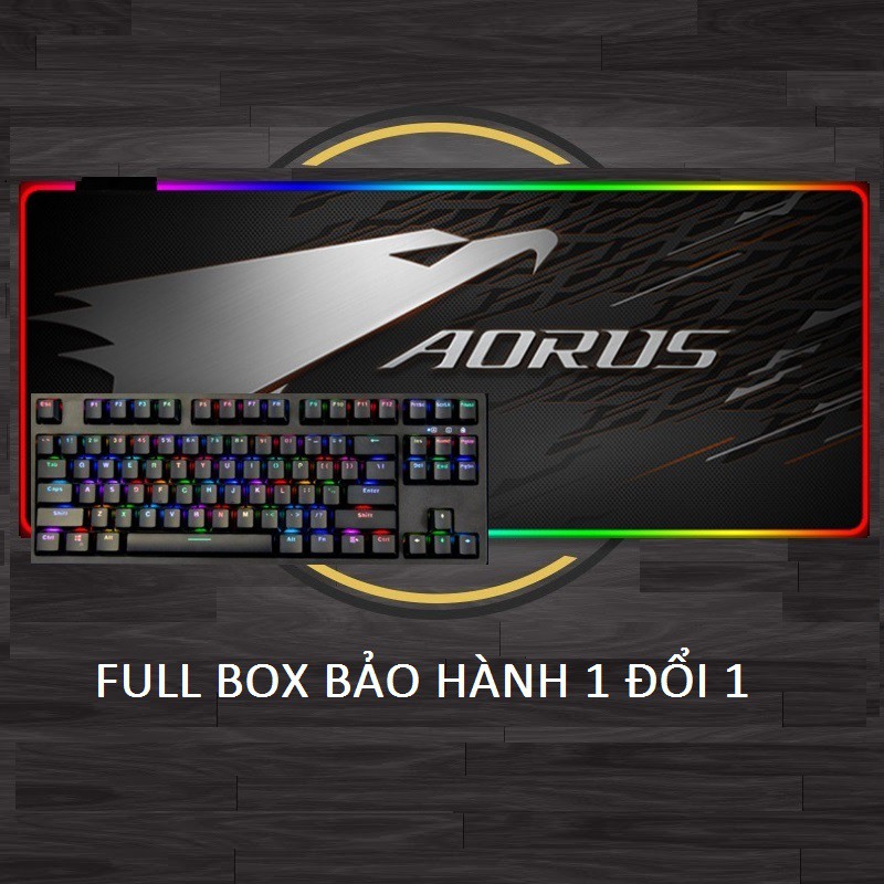 Lót chuột RGB, Pad chuột LED RGB 90x40 80x30 ♥️ FREESHIP ♥️ Bàn di chuột RGB siêu dày siêu bền chống nước