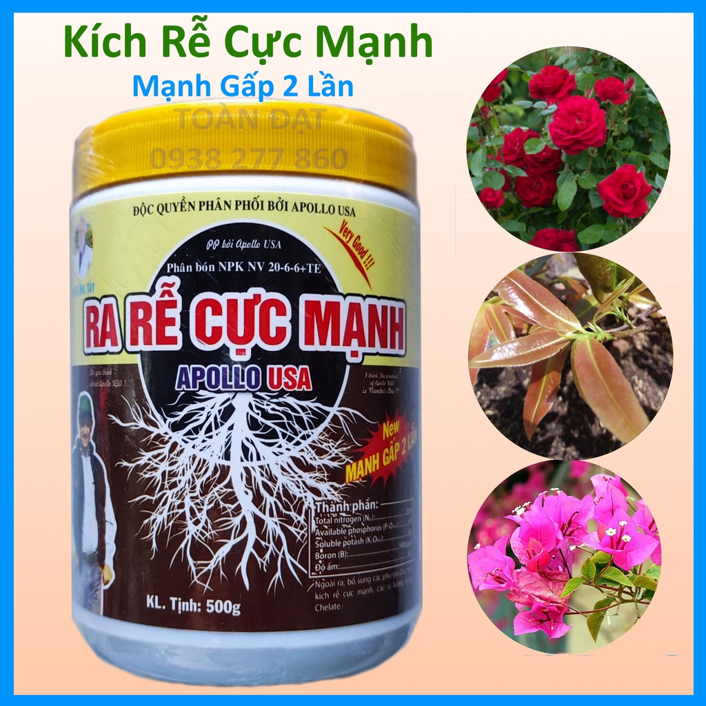 Kích rễ Apollo USA 500g, ra rễ cực mạnh, mạnh gấp 2 lần