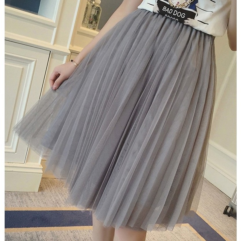 Chân Váy Lưới cá tính tutu tienich