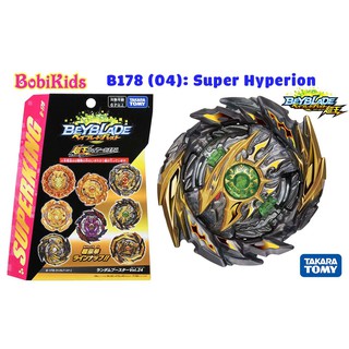 BEYBLADE - Con quay B-178 (04): Super Hyperion Quick 1A | Beyblade Burst TAKARA TOMY B178 Vol 24 (Hàng có sẵn)