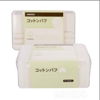 Bông tẩy trang 1000 miếng Miniso Nhật Bản