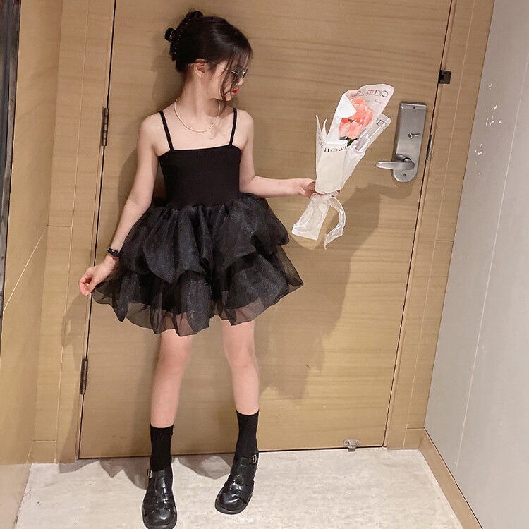 Váy Cho Bé Gái | Đầm Công Chúa Hai Dây Mùa Hè Hợp Thời Trang Cho Bé Gái