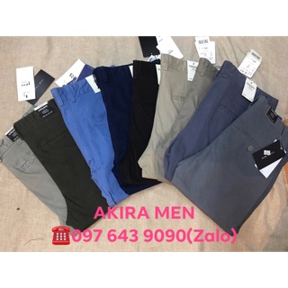 Quần kaki nam Zara,mango hàng vnxk k xù k bai k phải màu