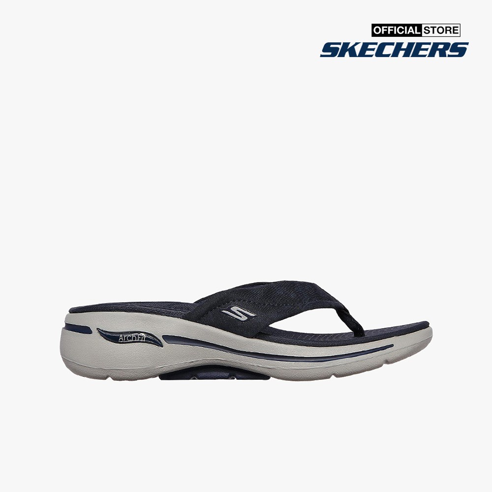 SKECHERS - Dép nữ quai kẹp Go Walk Arch Fit 140220-NVGY