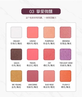 BẢNG PHẤN MẮT LAMEILA COLOR