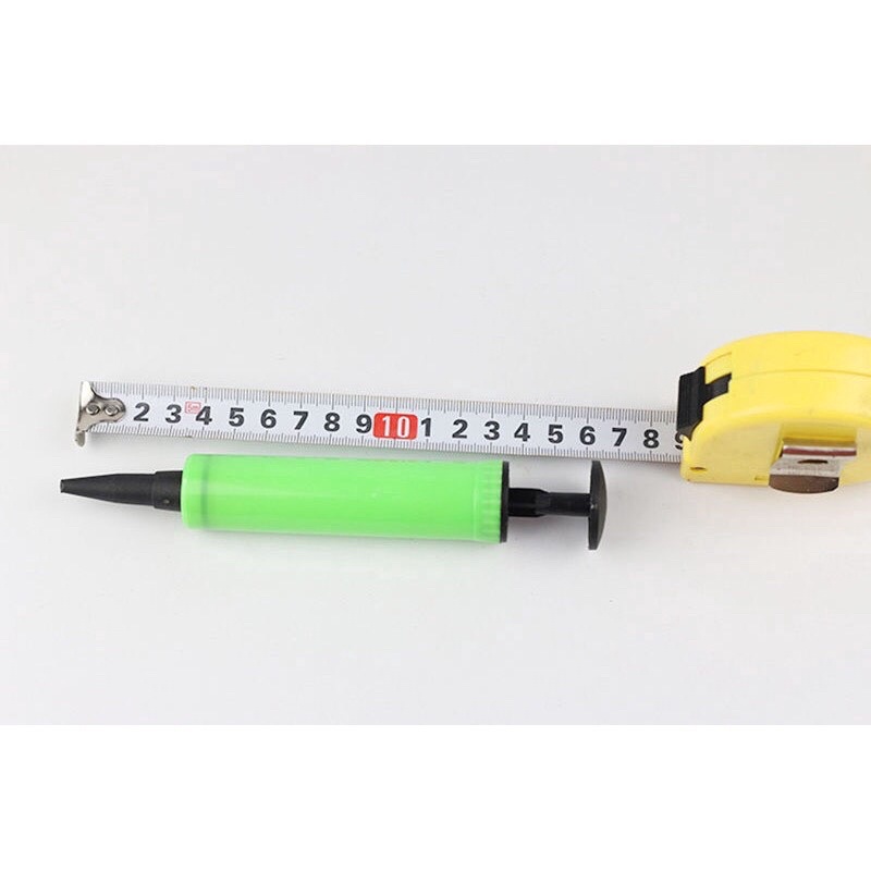 Bơm bóng cầm tay ống nhựa cỡ bé, bơm bóng phao, bơm bóng bay sinh nhật