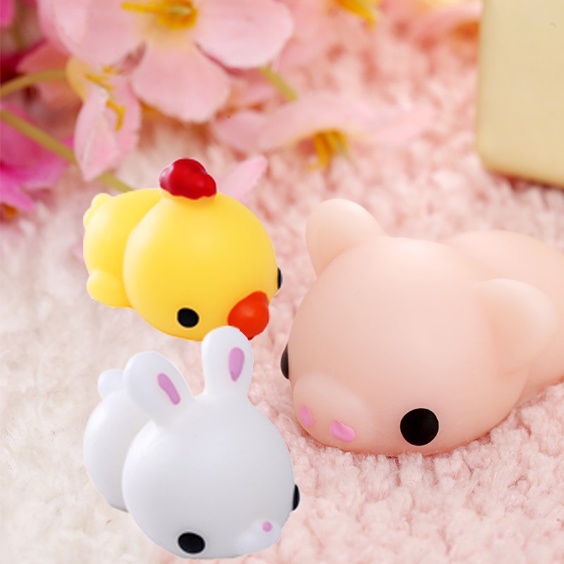 (Mã SQS) Squishy Mochi Dễ Thương , Mềm Bóp Đã -  Đồ Chơi Giải Trí ,giảm stress, cực hót, chơi là thích