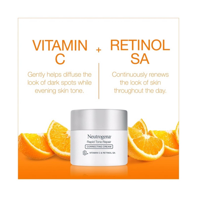 Kem dưỡng ẩm hiệu chỉnh sắc tố da Neutrogena Rapid Tone Repair+ Vitamin C 48g