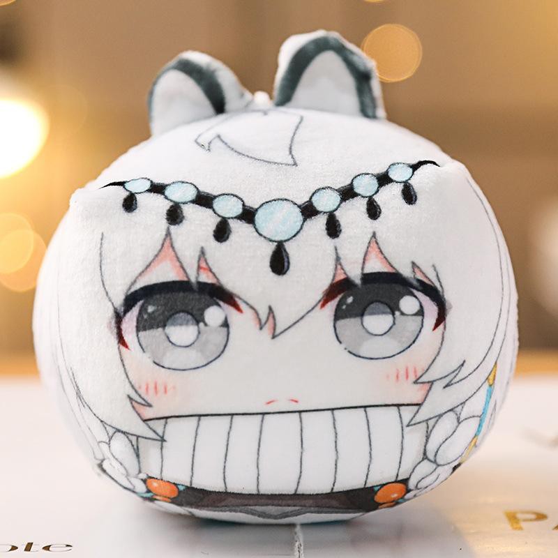 (new) Thú bông móc khóa hình Gối mochi Bungou Stray Dogs Văn Hào Lưu Lạc anime chibi