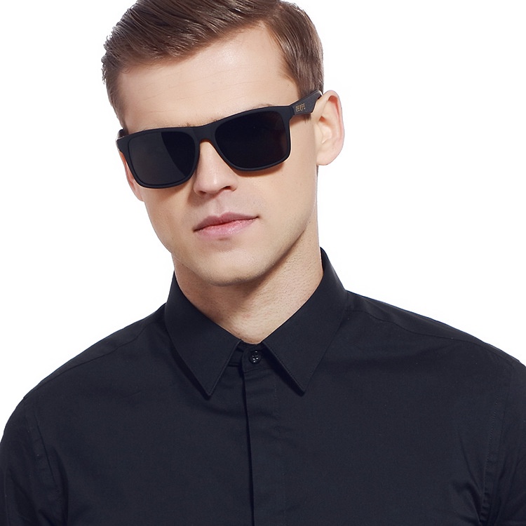 Kính mát thời trang nam nữ NVfashion PE304, gọng vuông tròng phân cực chống tia uv