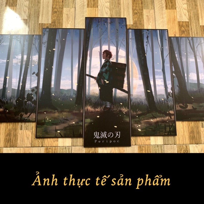 TRANH DÁN TƯỜNG trang trí phòng KIMETSU NO YAIBA