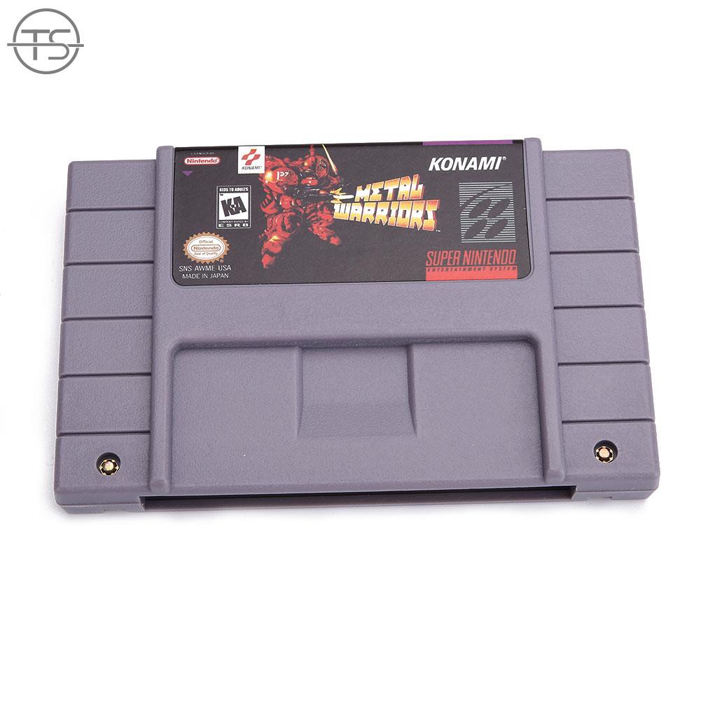 Băng Chơi Game Warriors 16 Bit Cho Máy Snes Super Nintendo Usa