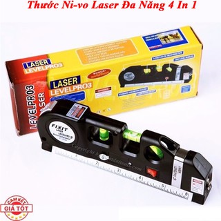 Thước Ni-vô Laser đa năng 4in1