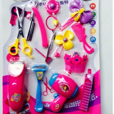 Vỉ đồ chơi cắt tóc cho bé
