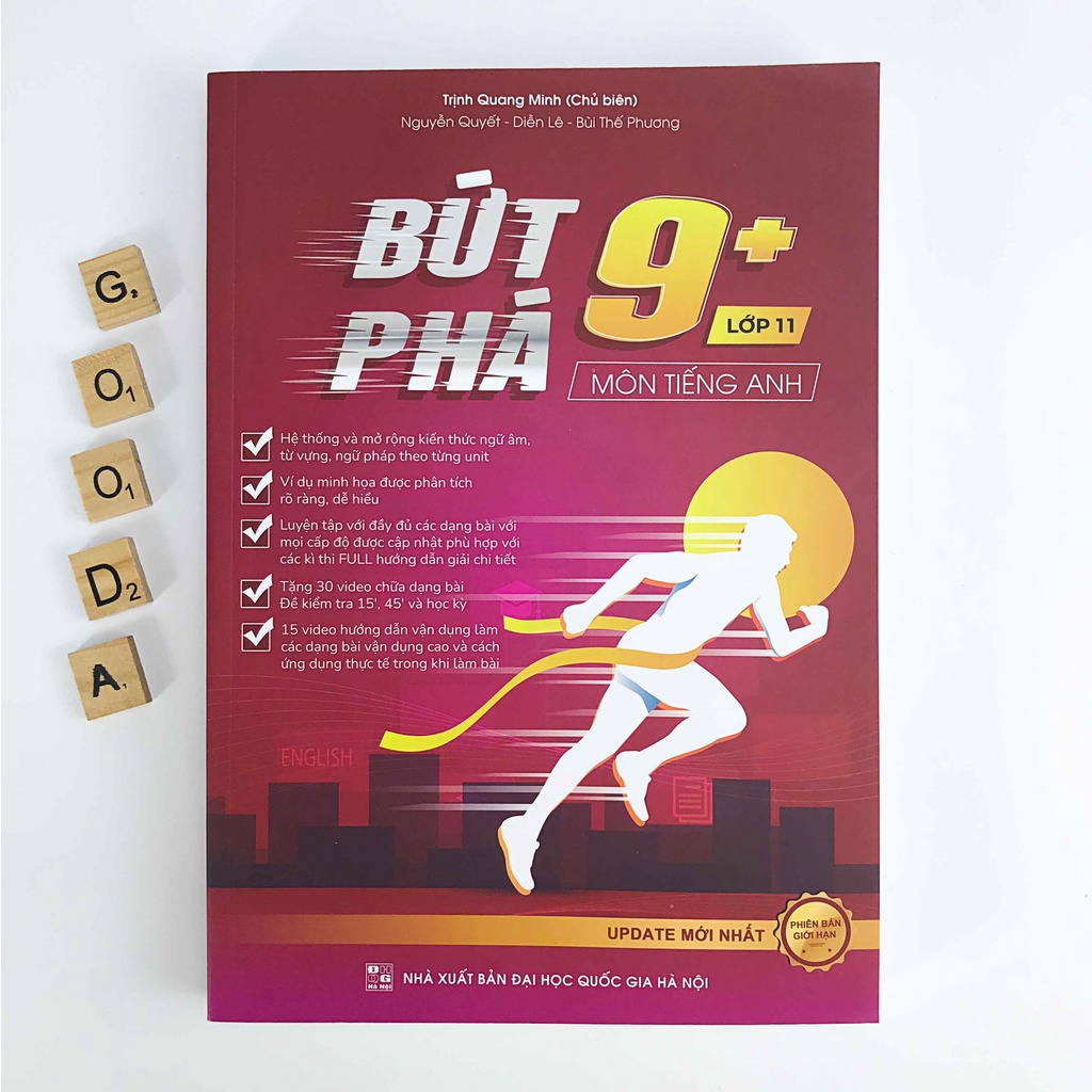 Sách Bứt Phá 9+ Lớp 11  - BẢN QUYỀN