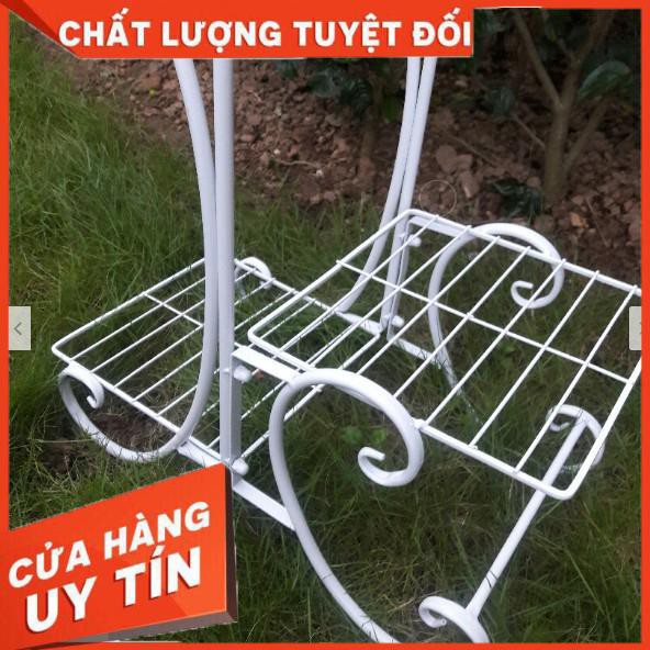 KỆ ĐỂ CHẬU HOA CÂY CẢNH 4 TẦNG