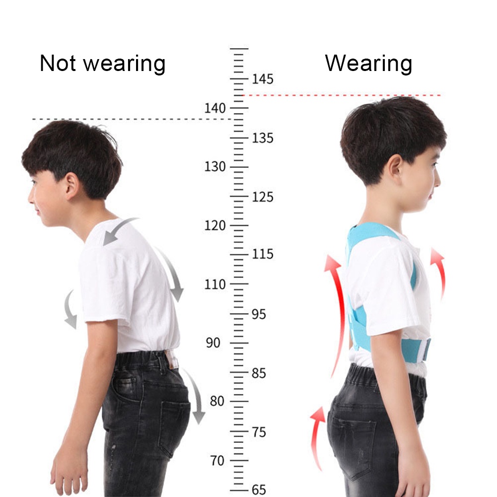 Đai đeo SUOLAER giúp điều chỉnh tư thế lưng và vai dành cho trẻ em