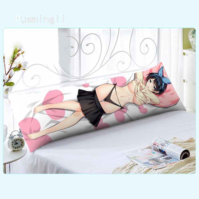 Vỏ Gối In Hình Anime Rent-A-Girlfriend Ruka Saraashina Dakimakura 4 Kích Cỡ