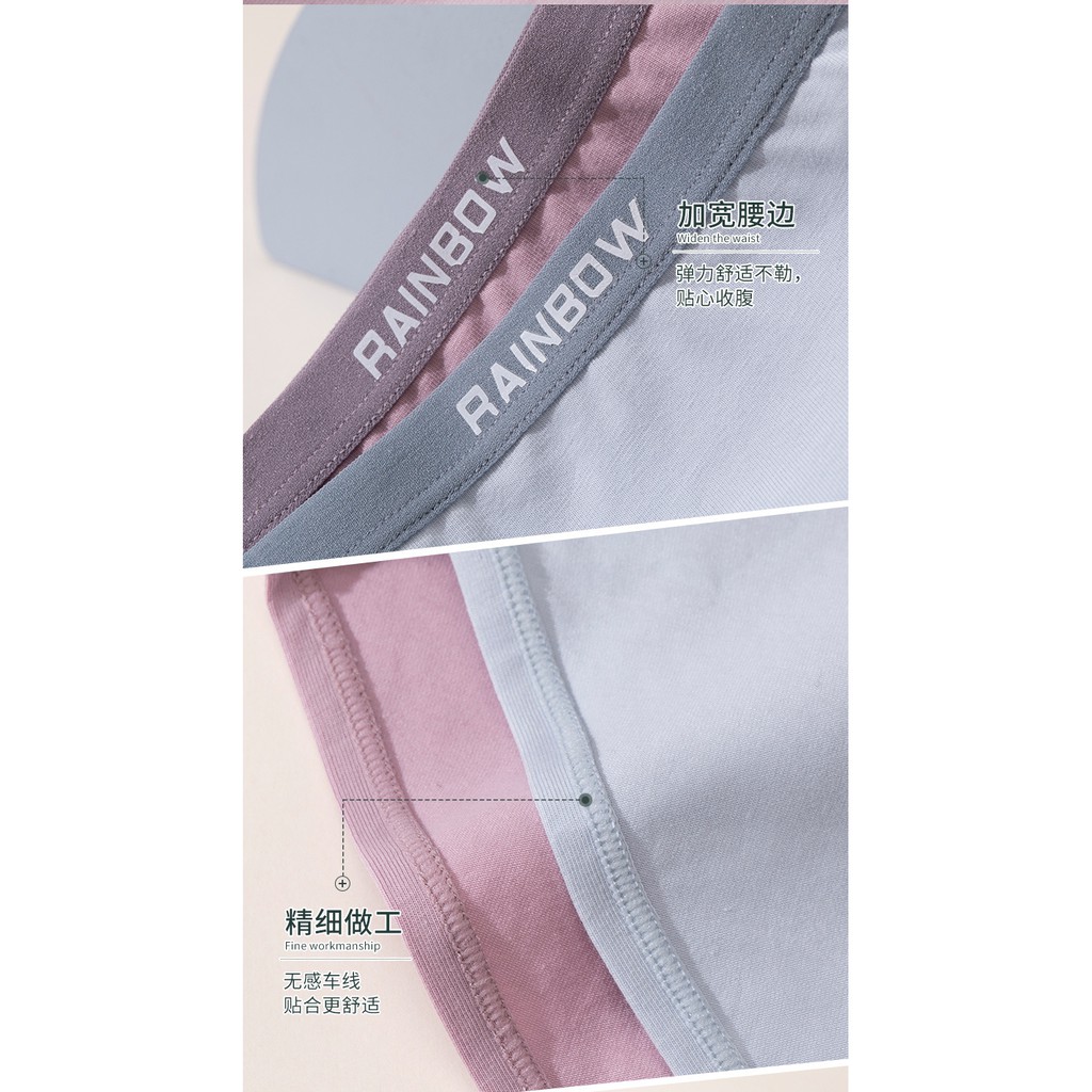 Quần lót nữ cotton kháng khuẩn cao cấp liền mạch thoải mái thoáng khí QQ010 | BigBuy360 - bigbuy360.vn
