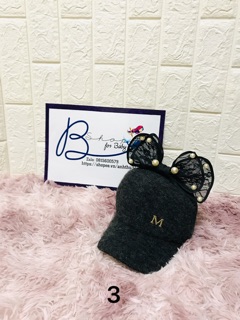 Nón lưỡi trai cute bé gái ( mẫu inbox )