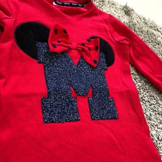 Sét bộ nỉ Disney Minnie Mouse bé gái