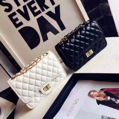 [Hàng loại 1] Túi xách nữ đeo chéo ô trám nắp xoay da PU cao cấp thời trang Hàn Quốc TX21 túi đeo vai | BigBuy360 - bigbuy360.vn