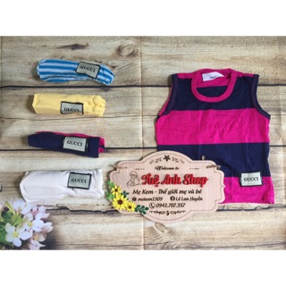 Áo ba lỗ cho bé 5-15kg