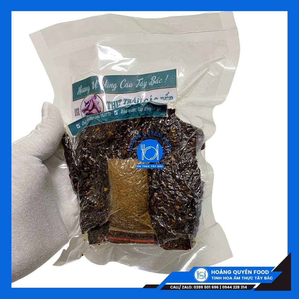 Thịt Trâu Gác Bếp Ẩm Thực Tây Bắc - 200G Tặng Kèm Chẳm Chéo | HQ FOOD | BigBuy360 - bigbuy360.vn