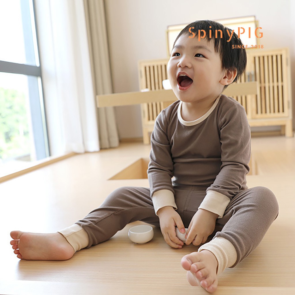 Bộ quần áo cho bé 0-4 tuổi style Nhật Bản cotton dệt kim cực kỳ mềm mại bộ rời dành cho thu đông