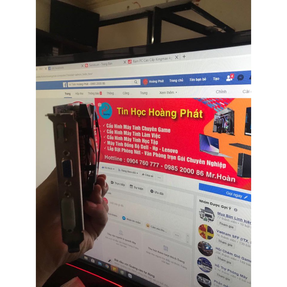 VGA Gigabyte N630 2Gb/DDR3/128Bit 2nd Giá rẻ chiến game ngon | BigBuy360 - bigbuy360.vn