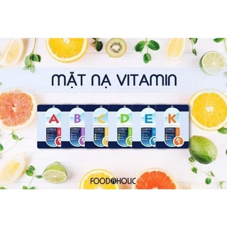 Mặt Nạ Dưỡng Da Foodaholic Vitamin Hàn Quốc