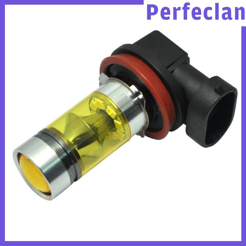 Set 2 bóng đèn LED H11 H8 H9 20smd ánh sáng vàng cho xe hơi/xe tải chất lượng cao