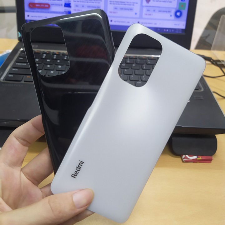 Kính lưng redmi k40, nắp lưng xiaomi redmi k40 đủ màu