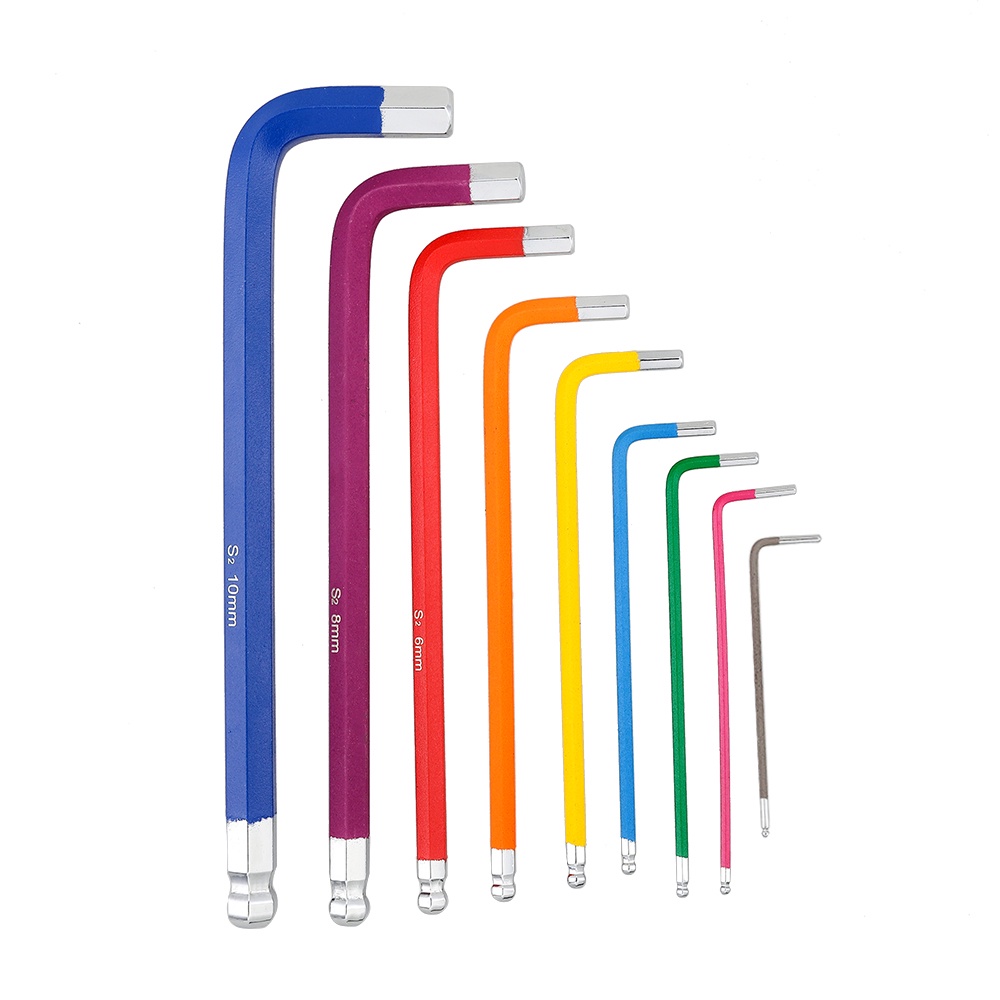 Bộ 9 lục giác đa năng Nhật Bản EKEZ chuyên dụng tháo ốc vít cho thợ sửa xe/thợ cơ khí