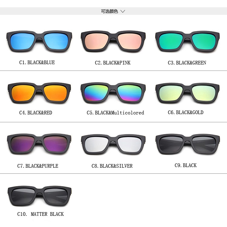 Kính mát kiểu dáng retro thời trang phong cách cho nam / nữ Samjune