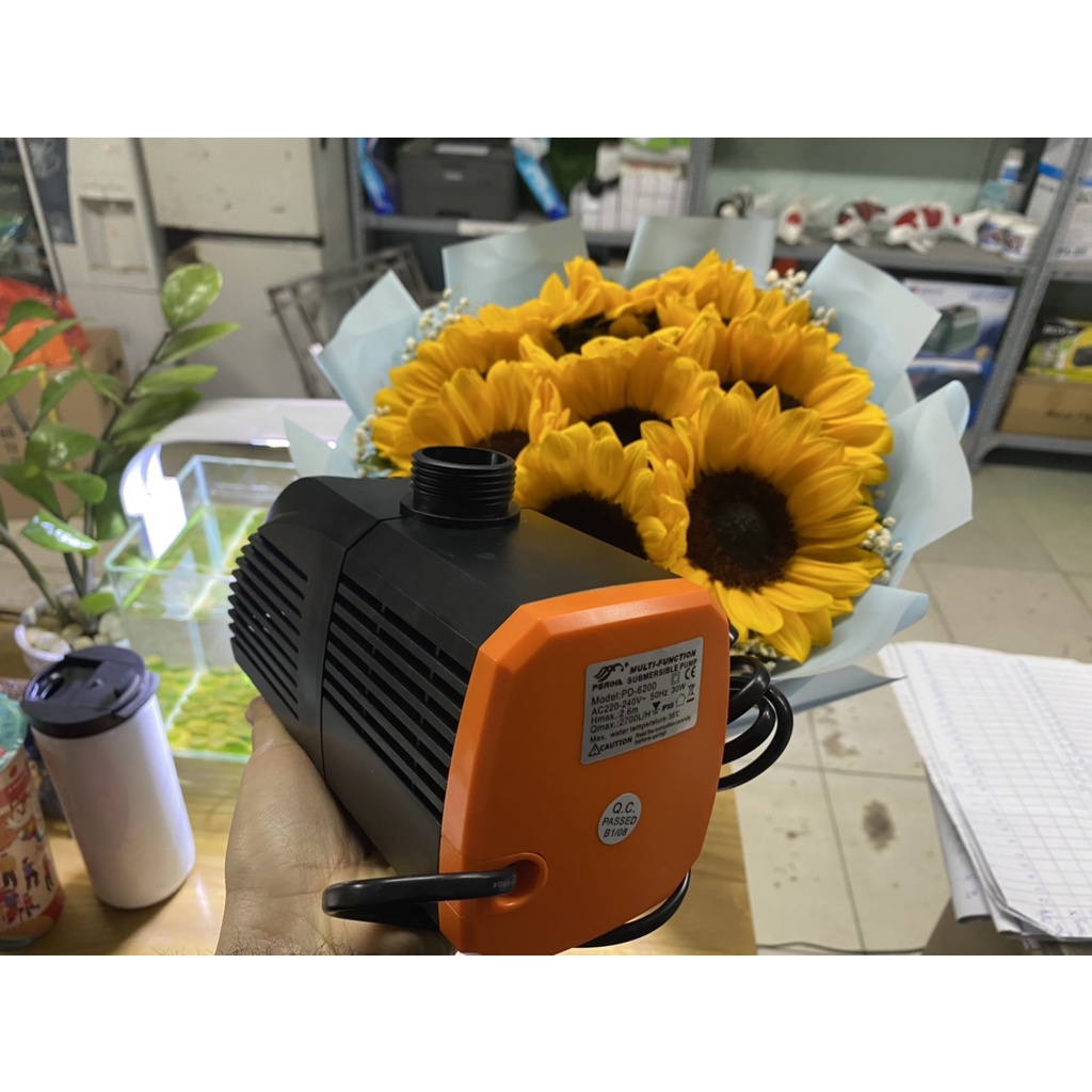 Máy bơm nước đời mới PERIHA  PD 4200 10W,PD 5200 25W, PD 7200 35W- PD 8200 65W , cho hồ cá koi, cá cảnh, hồ non bộ
