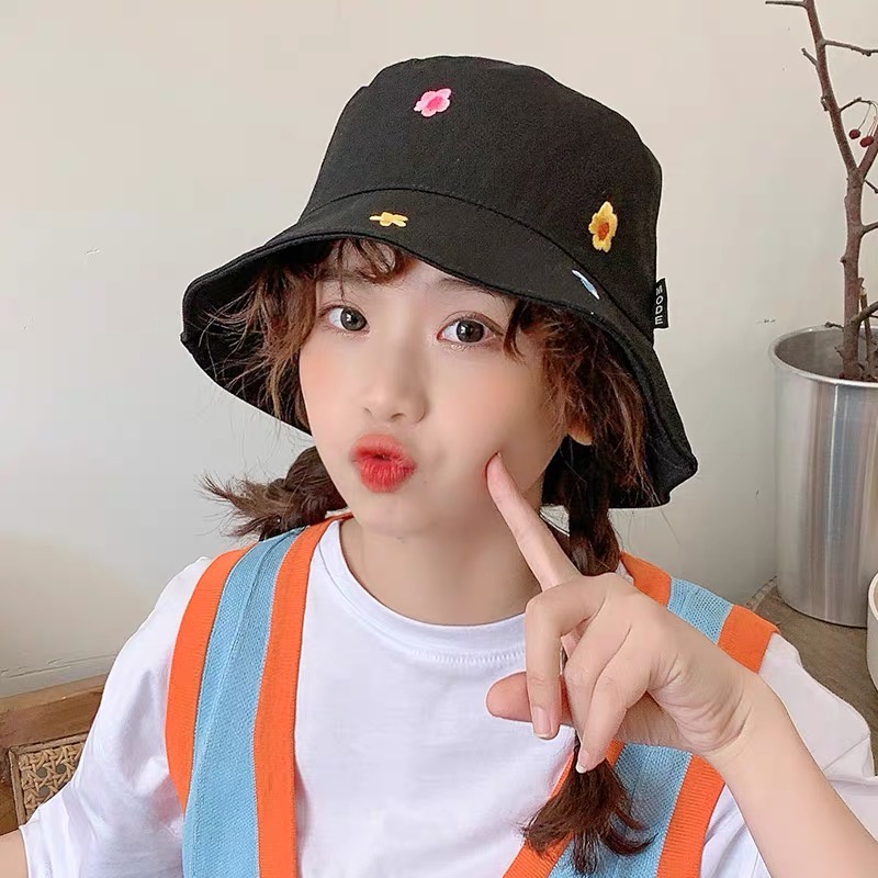 Mũ xô MG STUDIO họa tiết hoa thời trang