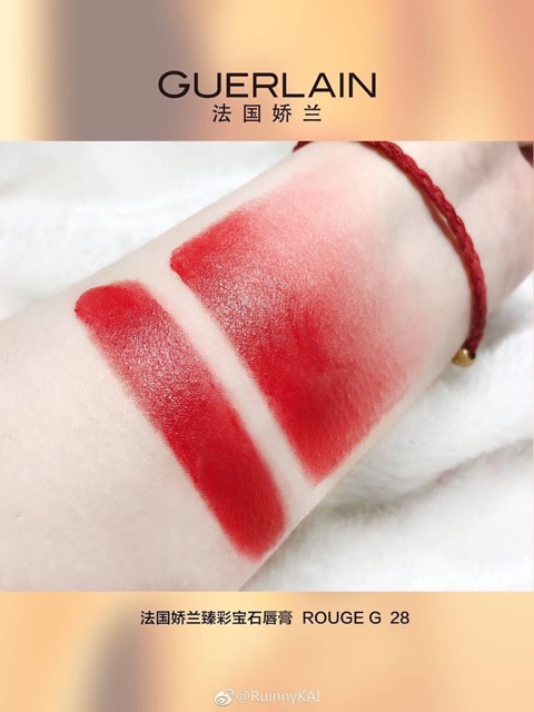 Son Phi Thuyền Guerlain Rouge N28 - Son Phi Thuyền 28