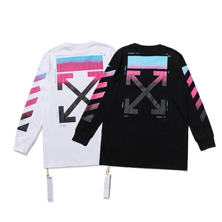 【Ready Stock】OFF WHITE    Long Sleeved Sweater Hoodie Jackets Loose Blouse   C09566