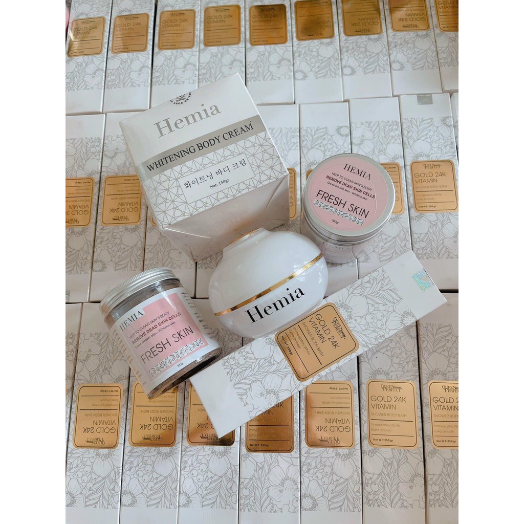 Tẩy da chết organic cafe sữa non Hemia, làm sạch da, dưỡng trắng, mềm mịn da, cấp ẩm, chống lão hoá da | BigBuy360 - bigbuy360.vn