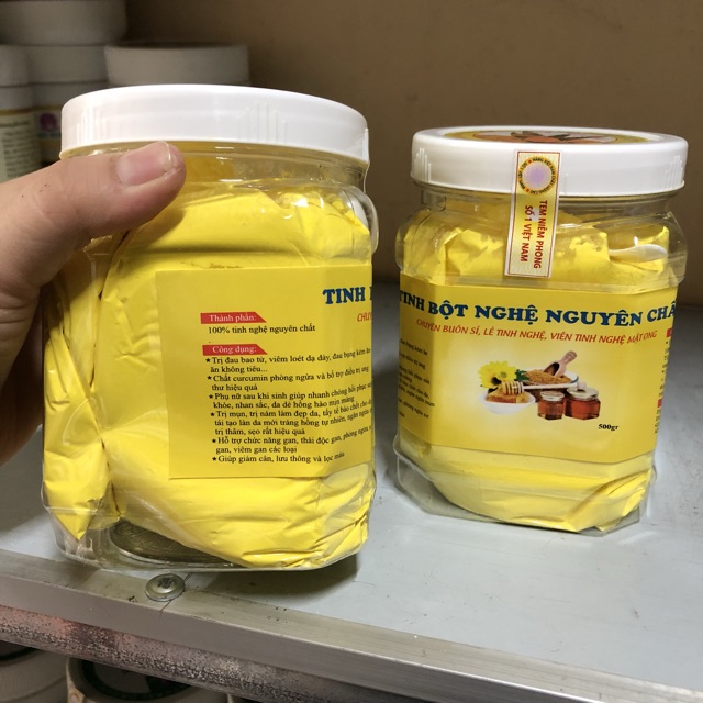 tinh bột nghệ vàng nguyên chất 1kg