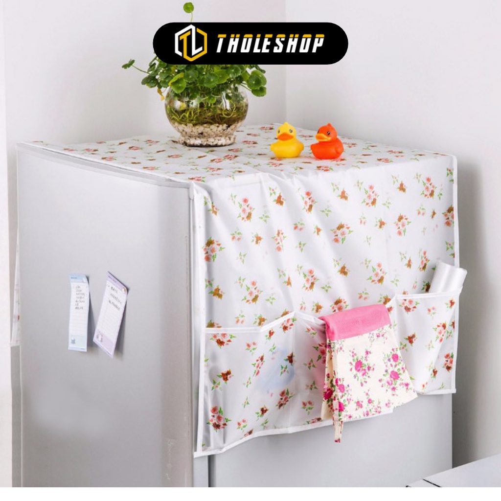 Tấm Phủ Tủ Lạnh - Che Tủ Lạnh, Trùmg Lò Vi Sóng Chống Thấm Nước, Bụi Bẩn Siêu Bền 4016
