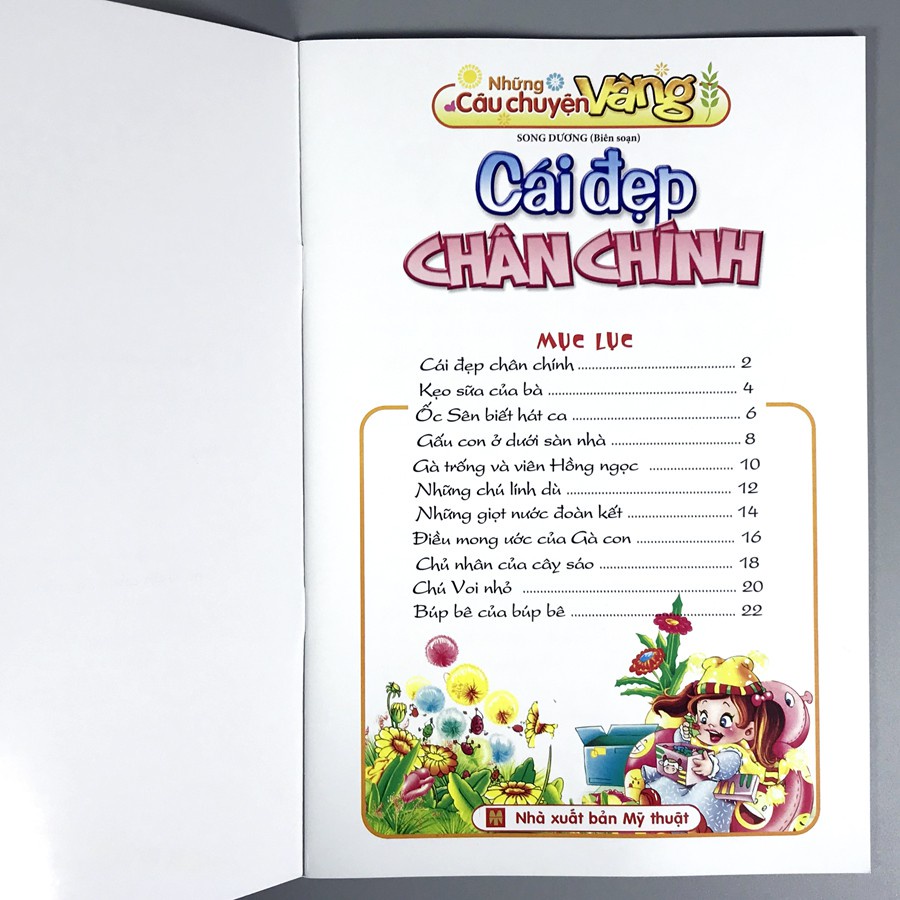 Sách: Những Câu Chuyện Vàng Cái Đẹp Chân Chính TSTN