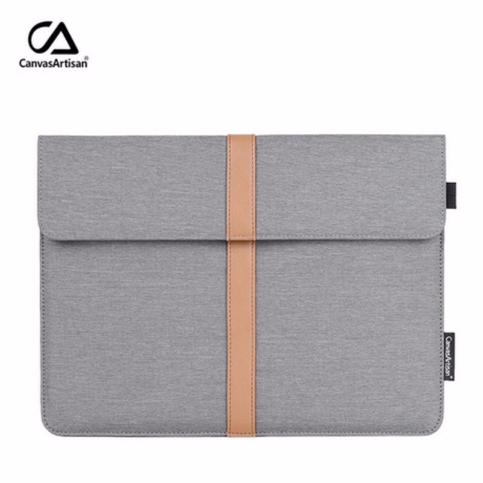 Túi chống sốc Laptop, Macbook Canvas Artisan Doanh Nhân Chính Hãng chống sốc 6 chiều