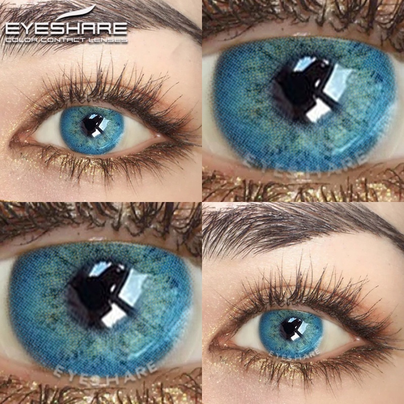 Kính áp tròng màu nâu EYESHARE phong cách Ai Cập 14-14.5MM