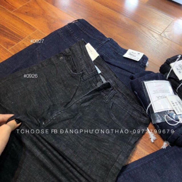 Quần Jeans Nữ Đen Xước Và Xanh Xước Lưng Cao MS 165 (size 26 đến 35) | BigBuy360 - bigbuy360.vn